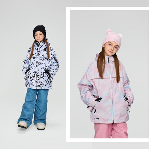【10月上旬発送予定】 ASHGREEM アッシュグリーム キッズ スノーウェア上下セット AJR-51SET